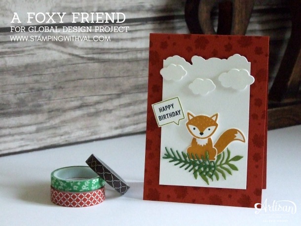 Stampin' Up! UK - Foxy Friends by Valerie Moody; Stamping With Val
